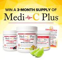 Enter to Win a Vitamin C Prize Pack from Medi-C Plus!