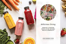 <em>delicious living</em> magazine 