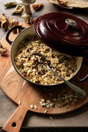 Cranberry Almond Pilaf-Style Barley