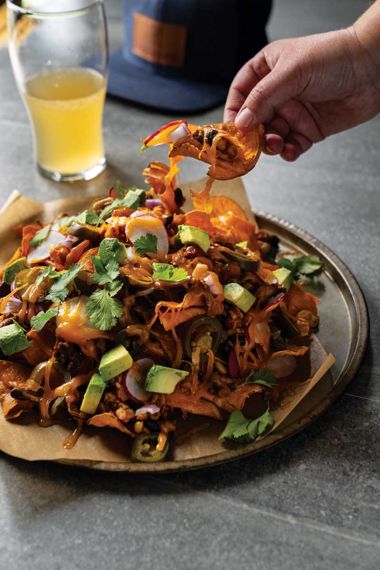 Loaded Sheet Pan Nachos