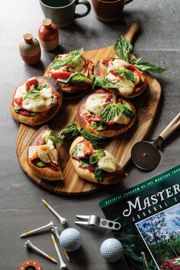 Margherita Chicken Pizzas