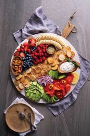 Sweet and Savoury Buckwheat Pancake Brunch Board