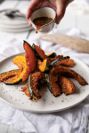 Tamari Roasted Kabocha Squash with Ginger and Chili