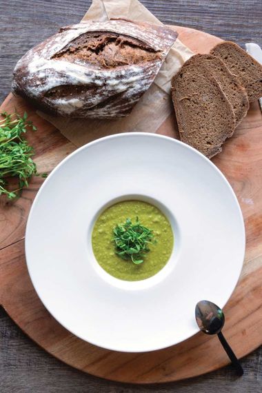 Truffle Pea Soup