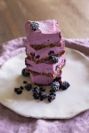 Vegan Blackberry Cheesecake Bars